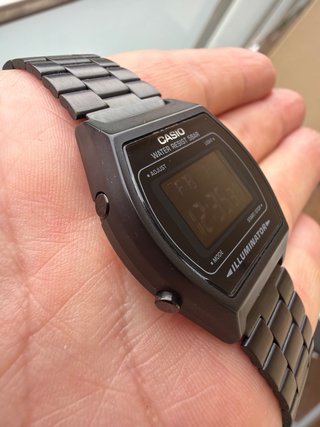 Casio B640W Reloj Digital Vintage Negro