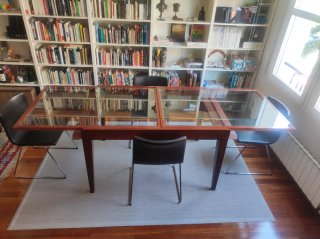 Mesa Comedor Extensible y 4 Sillas