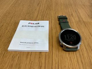 Reloj Polar Grit X Multideporte Verde/Plata