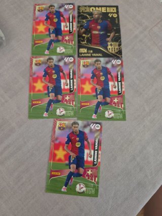 Lote cromos Lamine Yamal