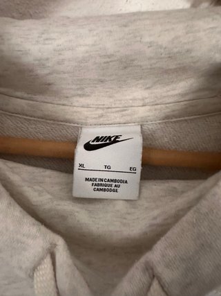 Sudadera Nike Gris Talla XL