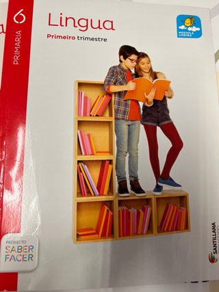 Libros de Lingua 6 primaria Santillana
