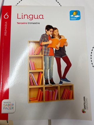 Libros de Lingua 6 primaria Santillana