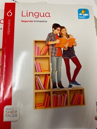 Libros de Lingua 6 primaria Santillana