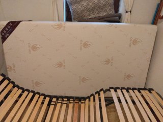Cama articulada con colchón prácticamente nueva.