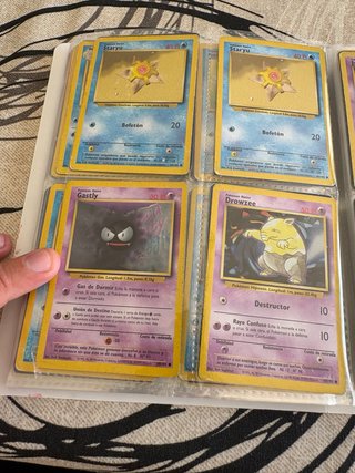 Lote Cartas Pokémon Antiguas (Clefairy, Machoke, e