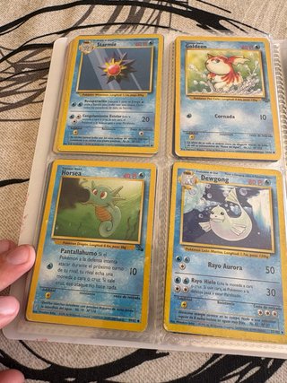 Lote Cartas Pokémon Antiguas (Clefairy, Machoke, e