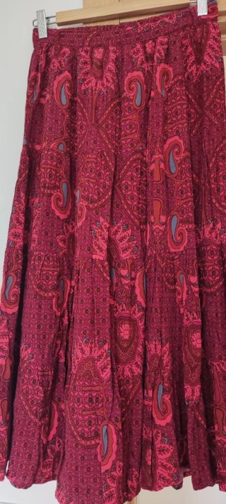 Falda boho vintage