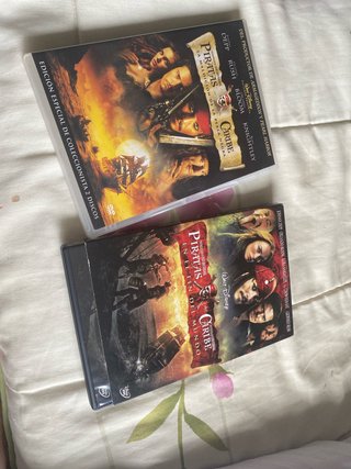 DVD Piratas del Caribe
