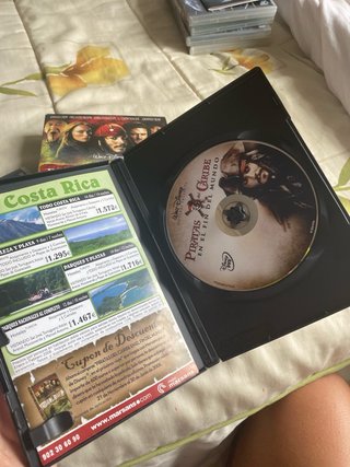 DVD Piratas del Caribe