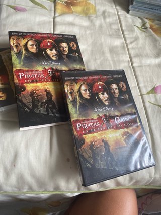 DVD Piratas del Caribe