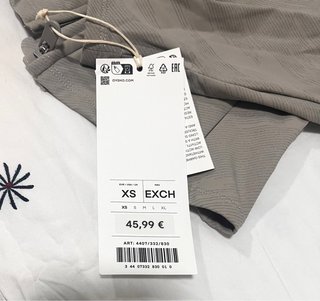 Chaqueta técnica Oysho light warm XS