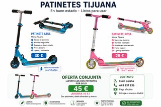 Patinete Tijuana Azul