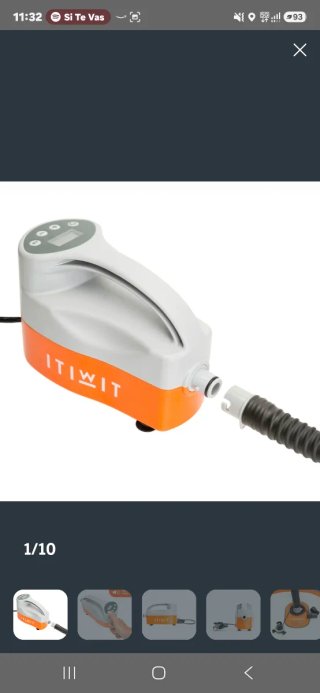 Tubos Hinchador eléctrico Itiwit Decathlon