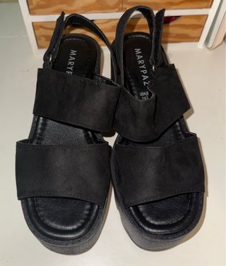Sandalias Plataforma Maripaz Negras