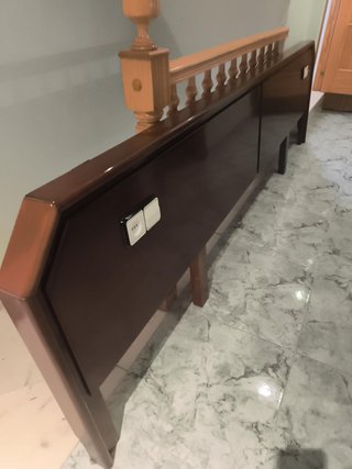 Cabecero clásico madera 3m