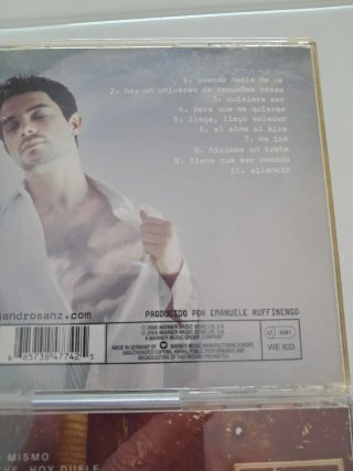 ‼️5 CDS x 11€‼️ALEJANDRO SANZ