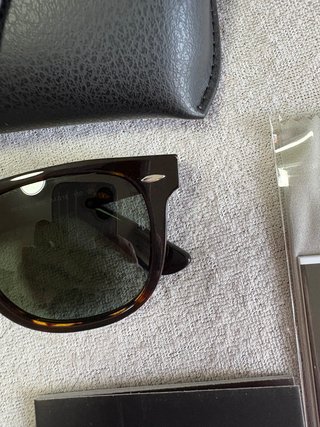 Gafas de Sol Ray-Ban Wayfarer Tortoise lente Verde
