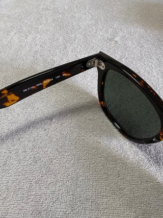 Gafas de Sol Ray-Ban Wayfarer Tortoise lente Verde