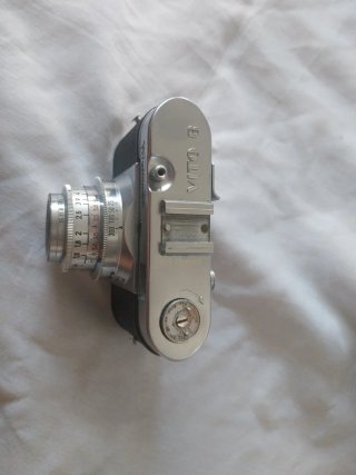 Cámara Voigtländer Vito Leer texto