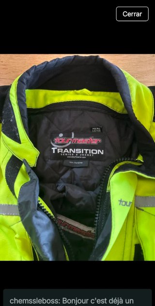Chaqueta Moto Tourmaster Transit XXL