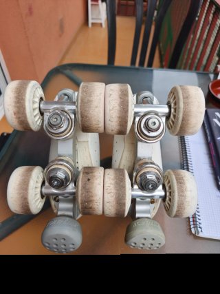 Patines blancos