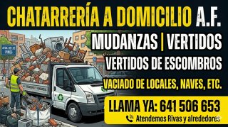 Escombro ,vaciados,limpiezas y retirar metales