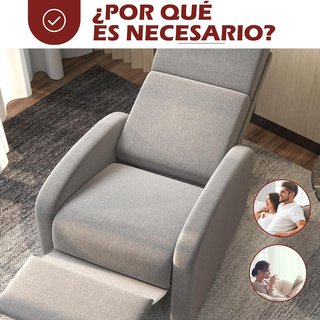 Sillón reclinable HOMCOM NUEVO sin estrenar