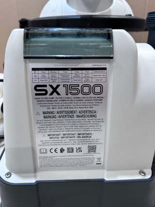 Depuradora Filtro Arena Intex SX1500