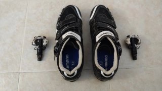 Zapatillas Ciclismo Shimano MD86 SPD y Pedales
