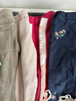 Lote Ropa Niña 3-4 Años pantalones sudaderas