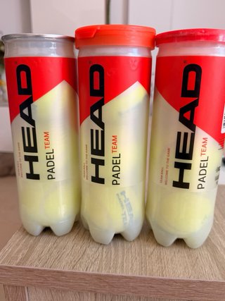 3 botes de pelotas HEAD Padel Team