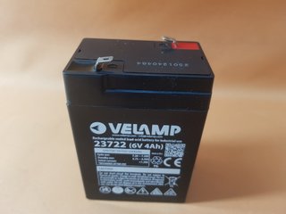 Batería Recargable Velamp 6V 4Ah Plomo-Ácido
