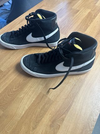 Nike Blazer High Negras y Blancas