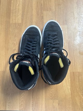 Nike Blazer High Negras y Blancas