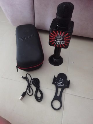Micrófono La Voz con accesorios