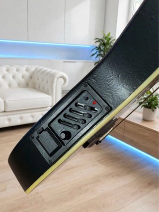 Guitarra Electroacústica Memphis ST Negra
