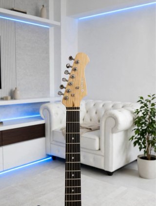 Guitarra Electroacústica Memphis ST Negra