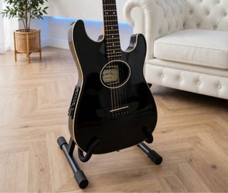 Guitarra Electroacústica Memphis ST Negra