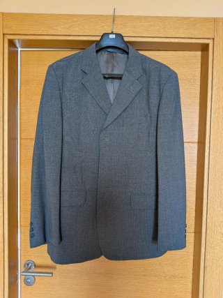 Traje de chaqueta gris