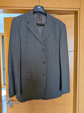 Traje de chaqueta gris