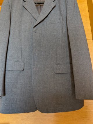 Traje de chaqueta gris