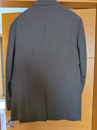 Traje de chaqueta gris