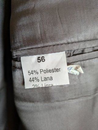 Traje de chaqueta gris