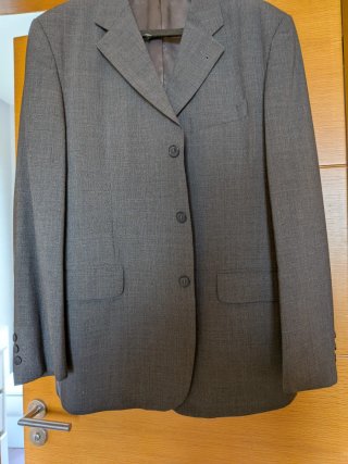 Traje de chaqueta gris