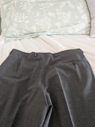 Traje de chaqueta gris