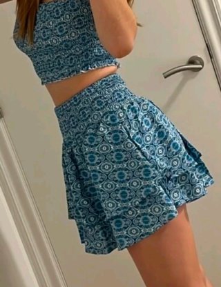 Conjunto Falda + Top Shein Talla S (NUEVO)