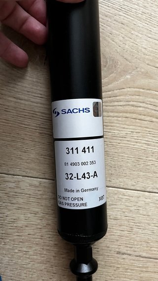 4 Amortiguadores Sachs BMW E90 E91