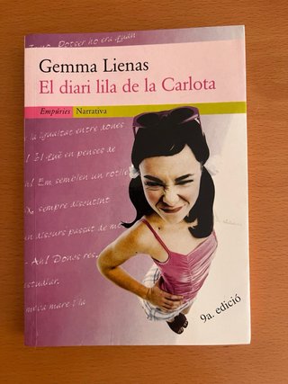 Libro de Gemma Lienas El Diari lila de la Carlota