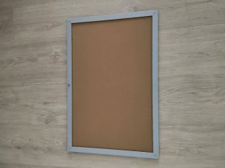 Panel de corcho con marco
